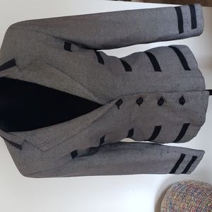 Black and white Bon Ton jacket